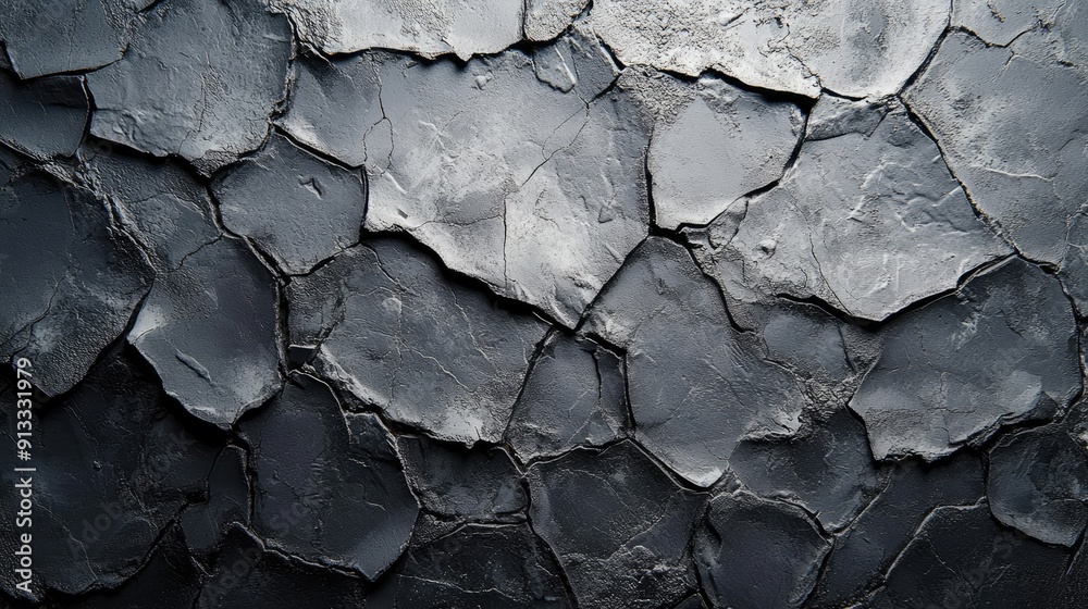 Cracked black surface with rough texture. Perfect for adding a grunge aesthetic to your design projects. Cracked black surface with rough texture. Perfect for adding a grunge aesthetic to your design projects.