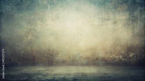 Misty, grungy background in a degraded aesthetic, foggy, weathered, vintage, texture, moody, abstract, worn, atmospheric, dark