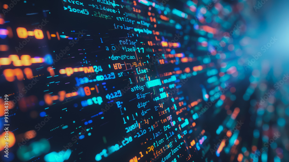 Data center on cloud cyber security and Blue Binary Data Software Programming Code Background. Random Parts of Program Code. Digital Data Technology Concept Data center on cloud cyber security and Blue Binary Data Software Programming Code Background. Random Parts of Program Code. Digital Data Technology Concept