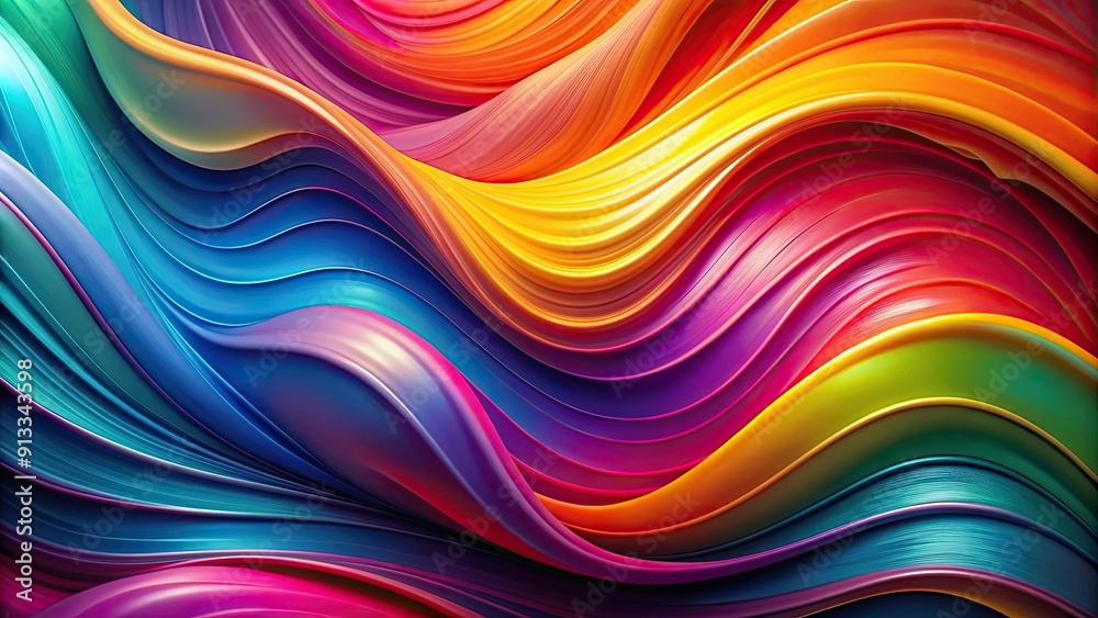 Abstract background with vibrant colors and fluid shapes, abstract, vibrant, colors, fluid, shapes, design, creative