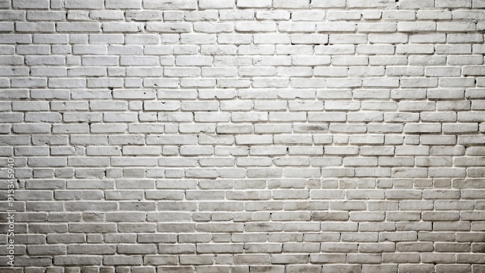 Fototapeta premium Grunge white brick wall background , textured, old, vintage, retro, design, wallpaper, backdrop, surface, weathered, architecture