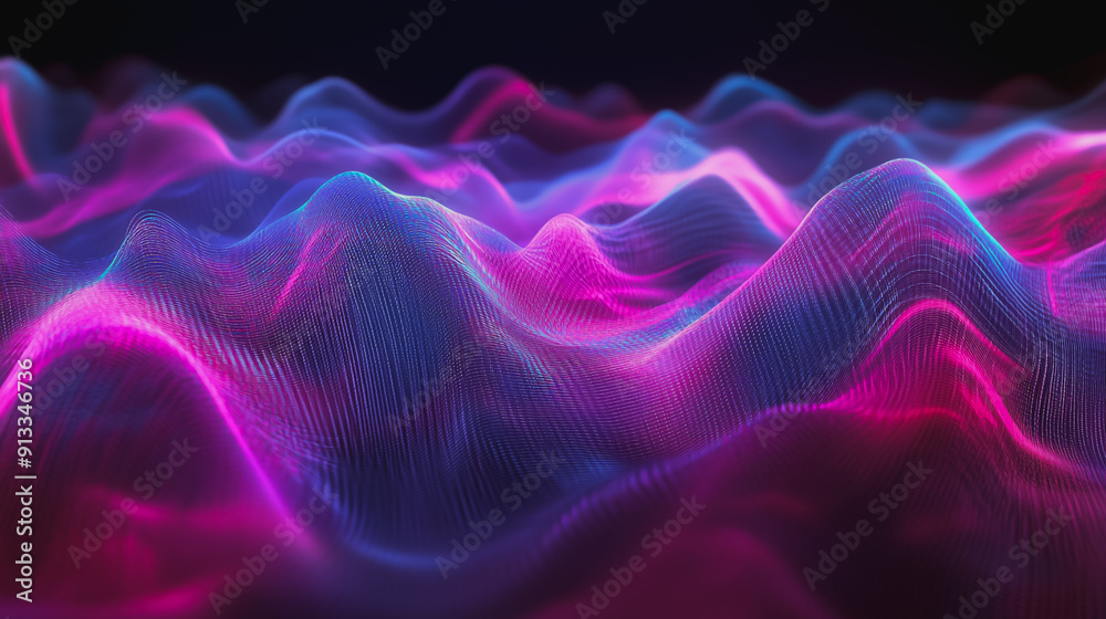 Abstract digital background electromagnetic wave colorful background Abstract digital wave background information technology Innovation is the background. gradient wave digital wave banner Abstract digital background electromagnetic wave colorful background Abstract digital wave background information technology Innovation is the background. gradient wave digital wave banner