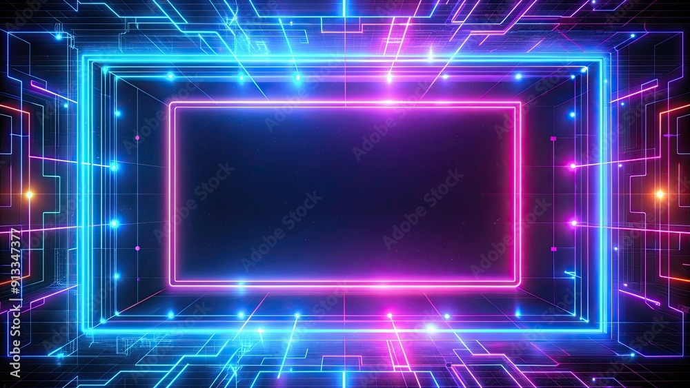 Neon interface glowing in cyberspace , technology, futuristic, digital, neon, glowing, interface, cyberspace, abstract, lights Neon interface glowing in cyberspace , technology, futuristic, digital, neon, glowing, interface, cyberspace, abstract, lights