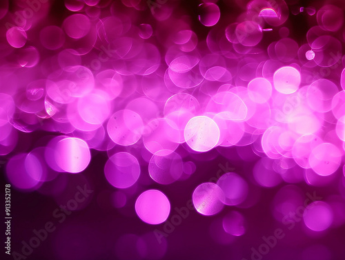 Bokeh abstract texture. Colorful. Defocused background. Blurred bright light. Circular points