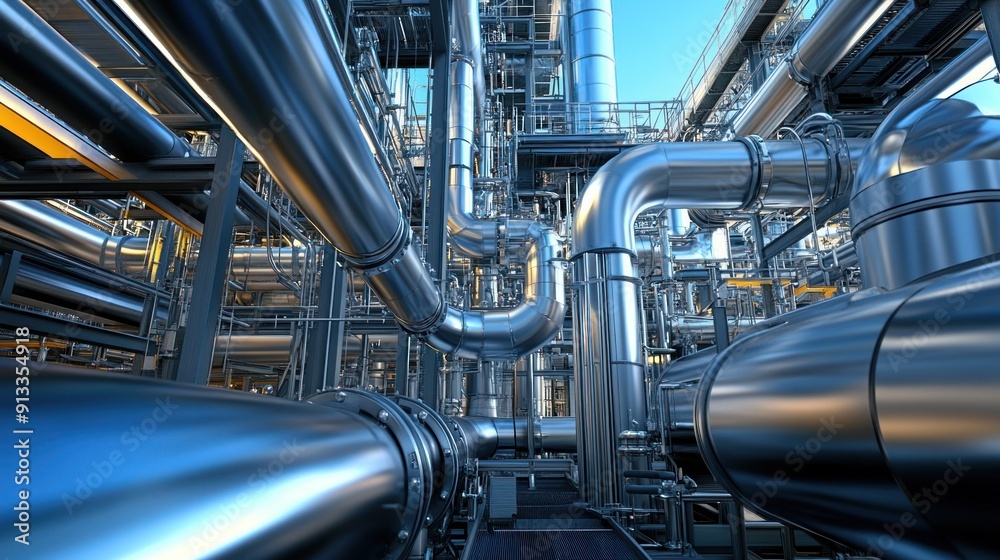 Industrial Pipeline Network Industrial Pipeline Network