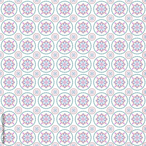 seamless pattern with flowers