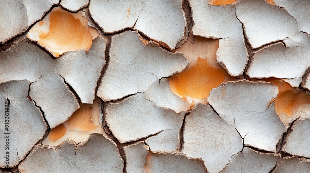 Peeling bark on an old tree, revealing a mix of rough, cracked, and smooth surfaces, with intricate natural patterns Peeling bark on an old tree, revealing a mix of rough, cracked, and smooth surfaces, with intricate natural patterns