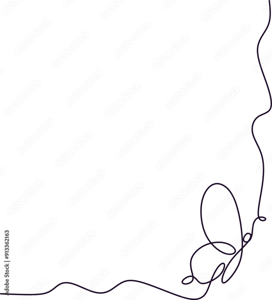 Monoline Butterfly Decoration Monoline Butterfly Decoration