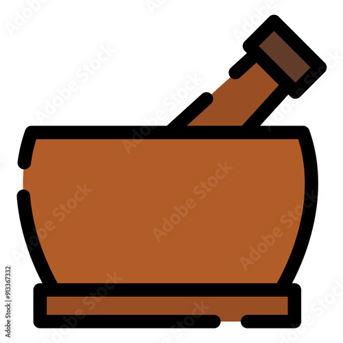 mortar and pestle icon 
