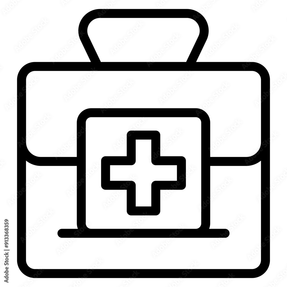 Medical kit icon Medical kit icon