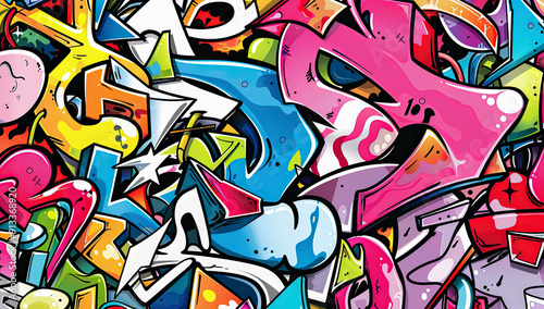 Wallpaper Mural Abstract Arrow Graffiti Background Torontodigital.ca