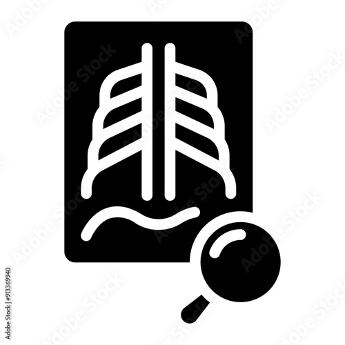 X-ray examination icon
