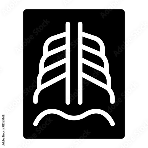 X-ray examination icon