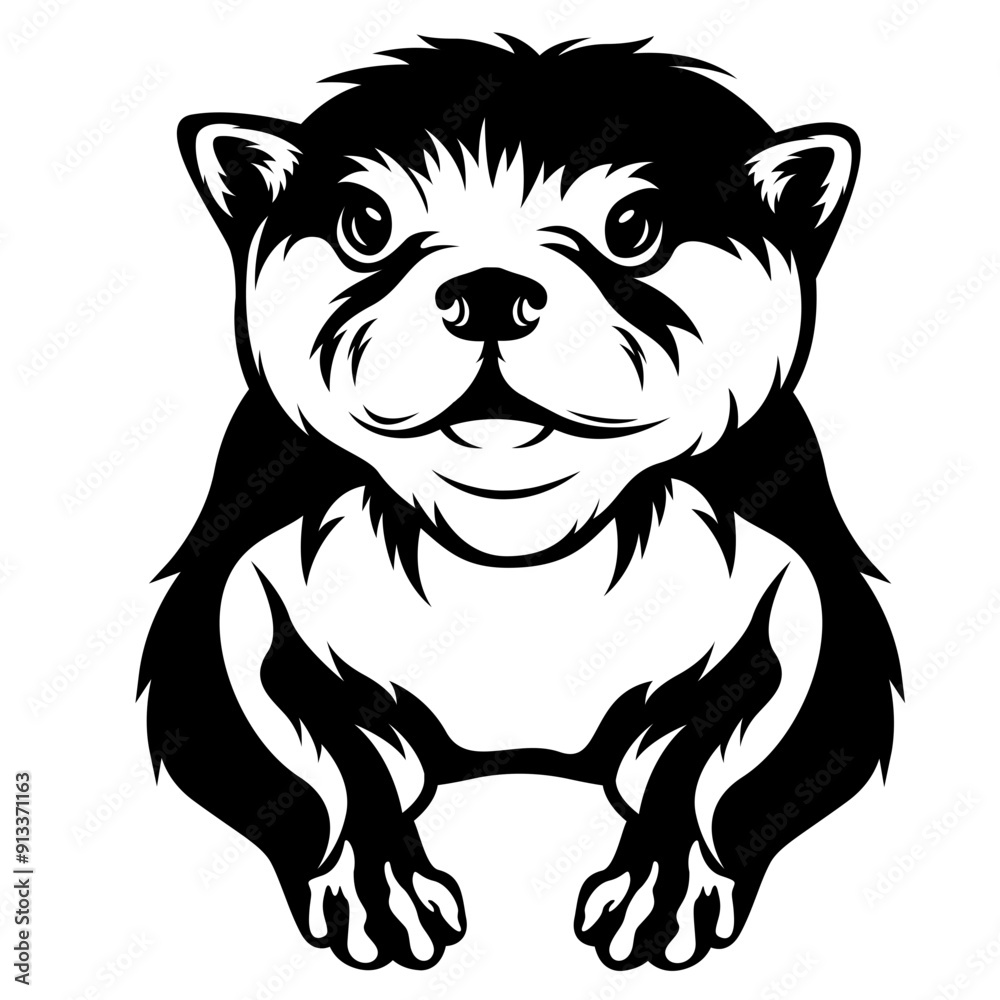 Sea Otter Peeking | Peeking Animal | Aquatic Animal | Cute Sea Otter