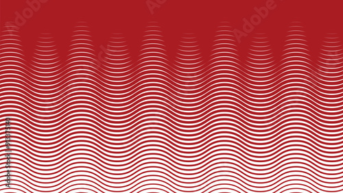 Red wave line pattern abstract background for backdrop or presentation