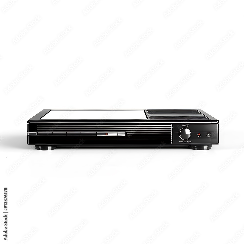 Dvd player isolated on white background. Dvd player isolated on white background.