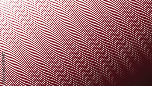 Red wave line pattern abstract background for backdrop or presentation