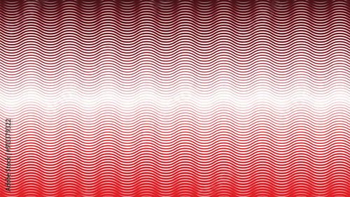 Red wave line pattern abstract background for backdrop or presentation