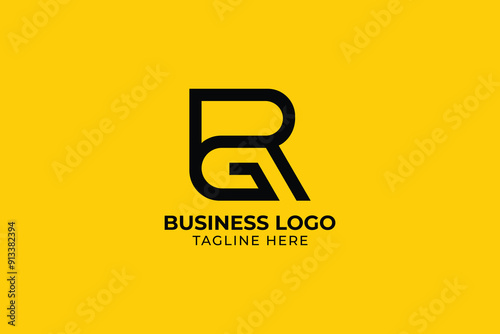 unique letter r logo design vector template, Letter R luxurious Logo Design Template. Unique Style