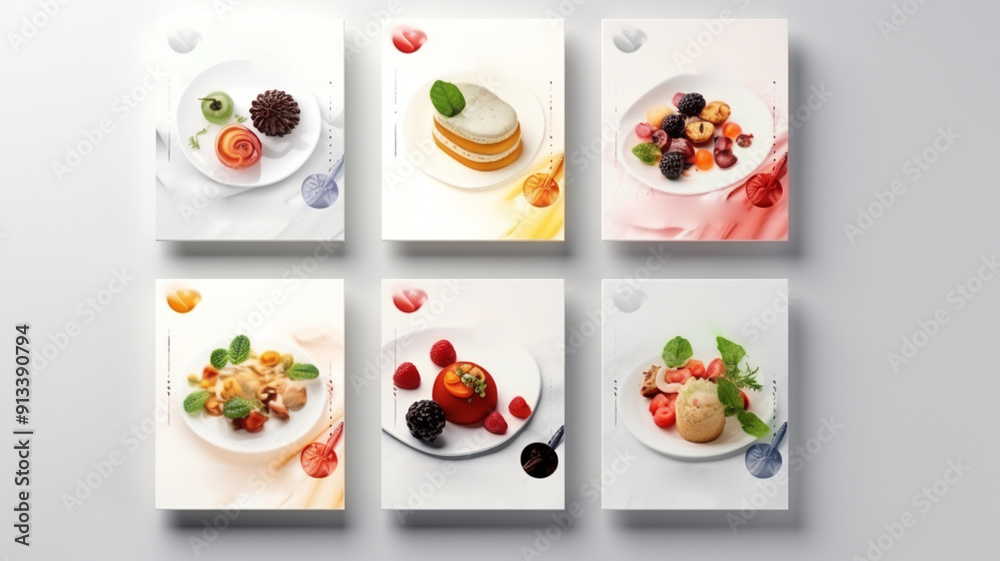 The Decadent Pudding Menu Template of Showcase Your Sweet Treats in Style. Perfect for restaurants, cafes, bakeries, and catering services