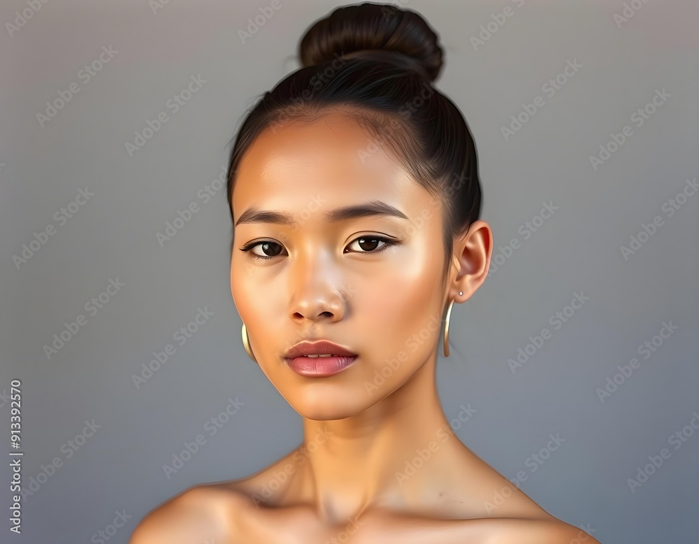 Natural Beauty Portrait of a Young Woman Natural Beauty Portrait of a Young Woman