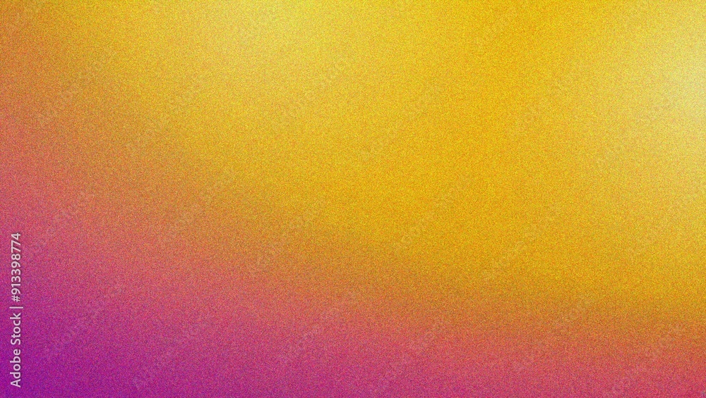 yellow grainy gradient abstract background, noise texture effect, banner poster header design