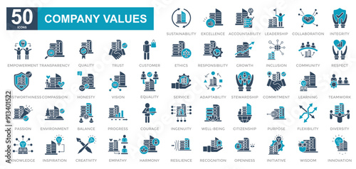 Company Values iconset