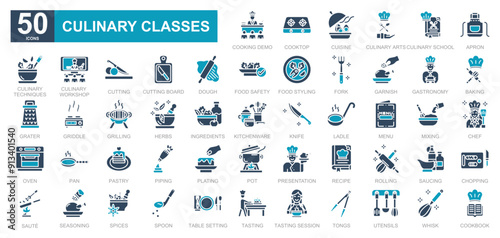 Culinary Classes iconset