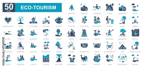 Eco-Tourism iconset