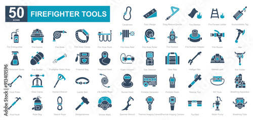 Firefighter tools iconset