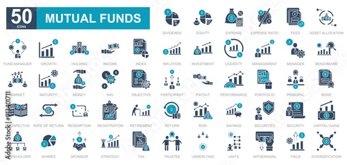 Mutual Funds iconset
