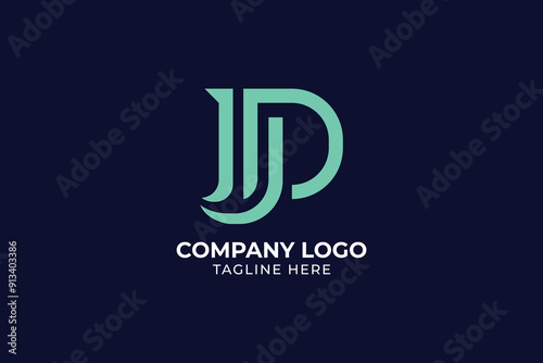 abstract initial letter d logo template. icons for business technology, modern, creative letter d logo design. vector illustration