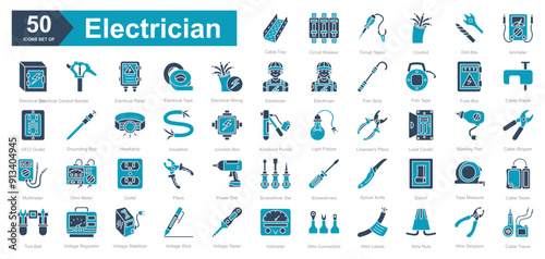 Electrician iconset