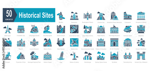 Historical Sites iconset