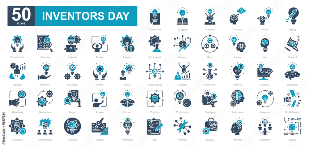 Inventors Day iconset Inventors Day iconset
