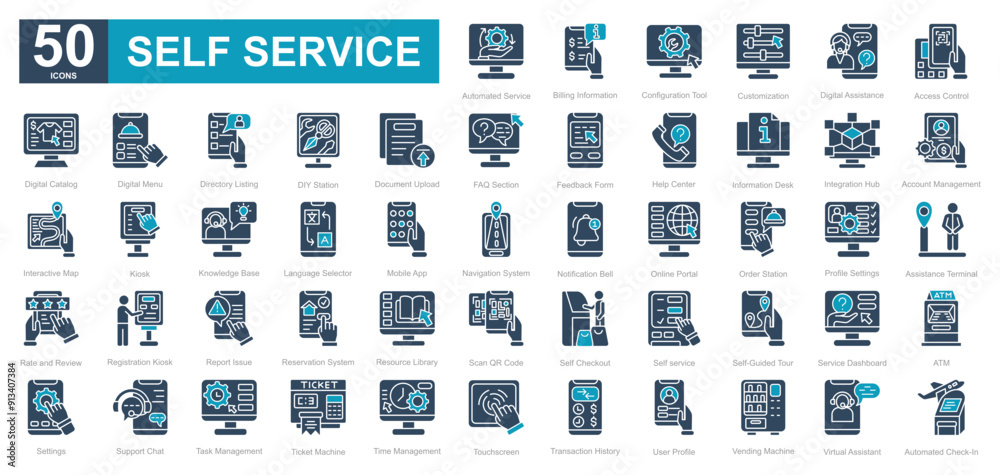 Self service iconset