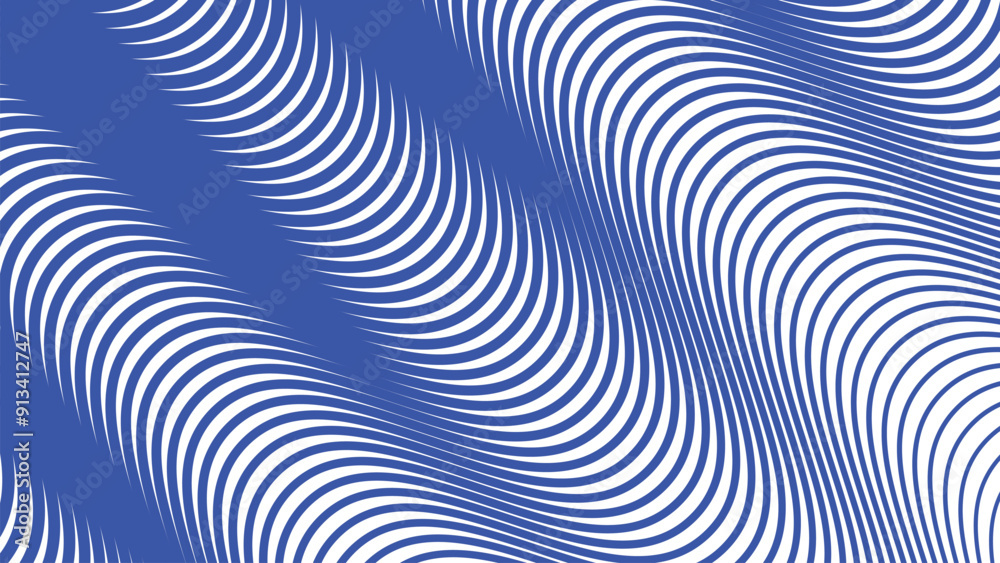 Blue wave line pattern abstract background for backdrop or presentation Blue wave line pattern abstract background for backdrop or presentation