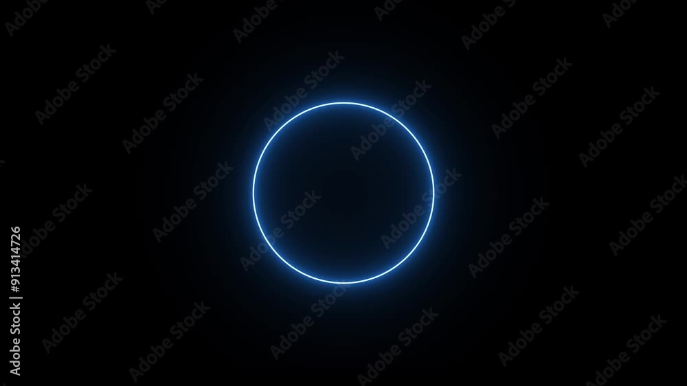 Animation video in
neon ellipse icon. Animation video in
neon ellipse icon.