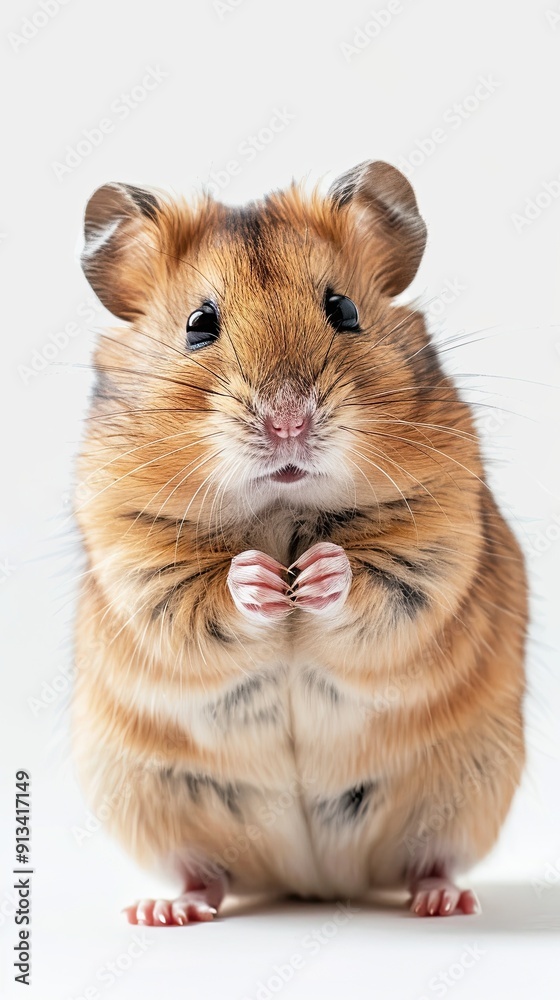 Hamster isolated on white background Hamster isolated on white background