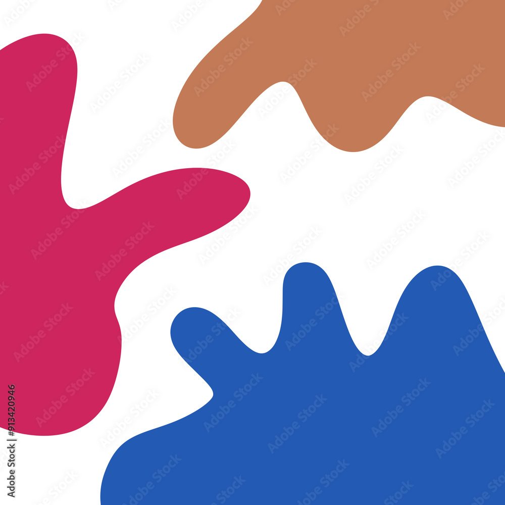 Abstract Shapes Decoration Background Abstract Shapes Decoration Background