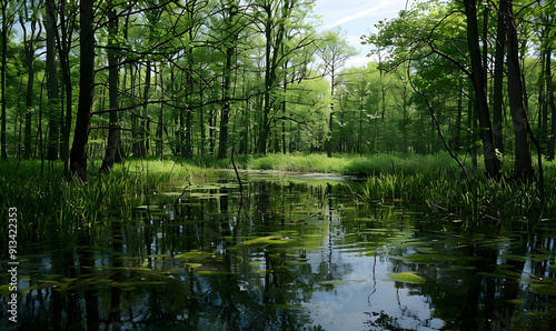 World Wetlands Day background photo