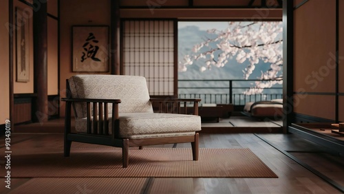 Wallpaper Mural modern living room Torontodigital.ca