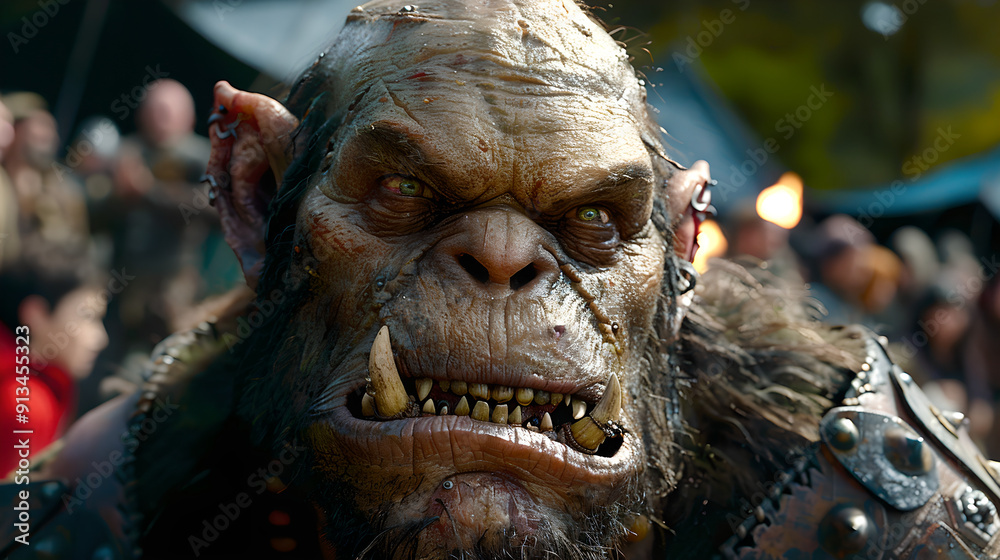 Orc Faces and Epic Battles Orc Faces and Epic Battles
