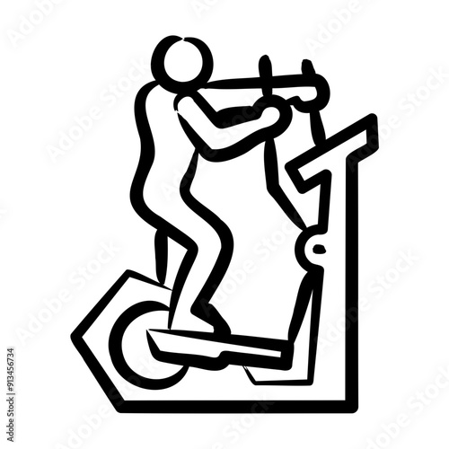 Elliptical Trainer Icon