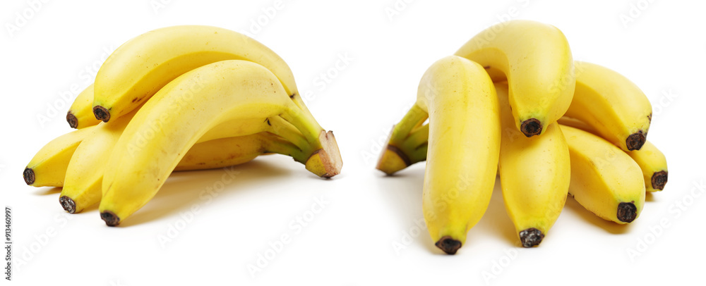 Banana isolated on white background Banana isolated on white background