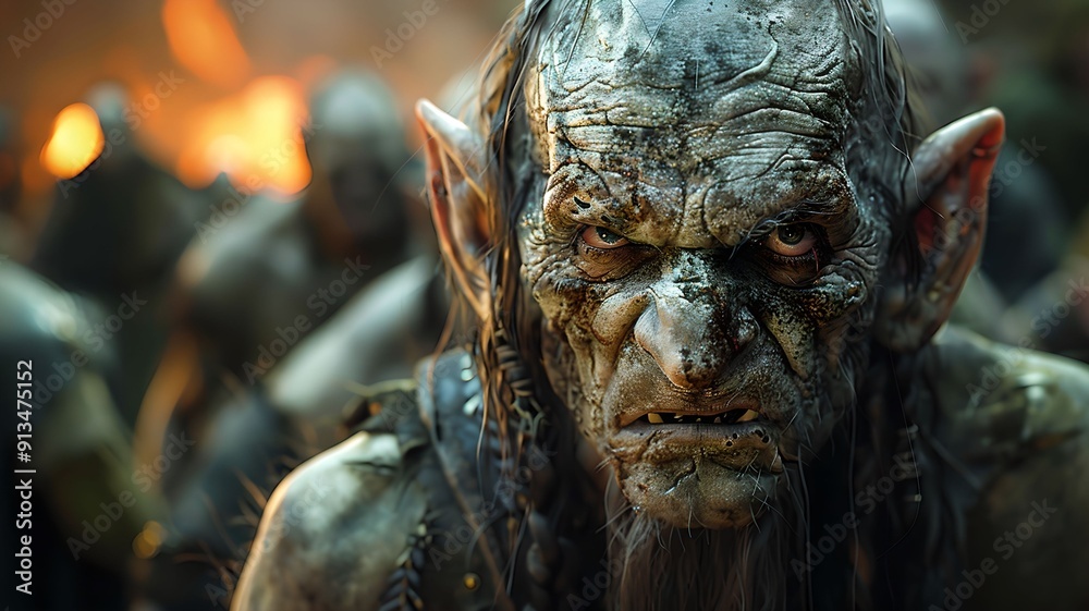 Battle-Hardened Orcs in Epic Warfare Battle-Hardened Orcs in Epic Warfare