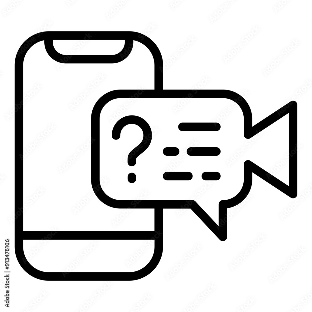 Video Chat Icon Video Chat Icon