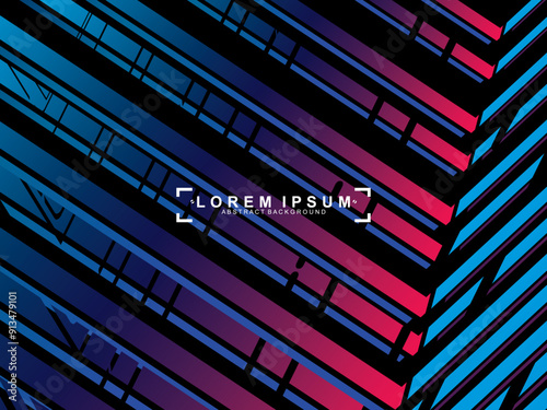 Futuristic blue background digital technology, gradient modern pattern, cyber nano information, abstract communication, future technology data innovation, internet network speed connection.