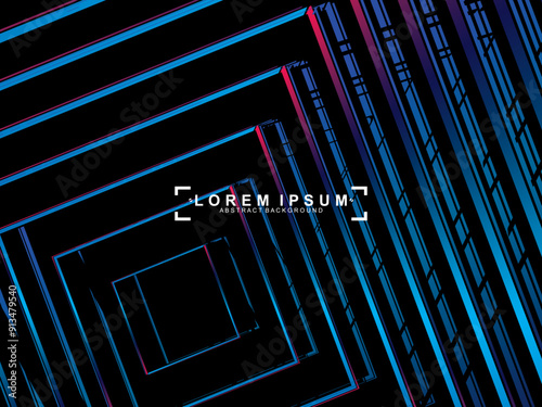 Futuristic blue background digital technology, gradient modern pattern, cyber nano information, abstract communication, future technology data innovation, internet network speed connection.
