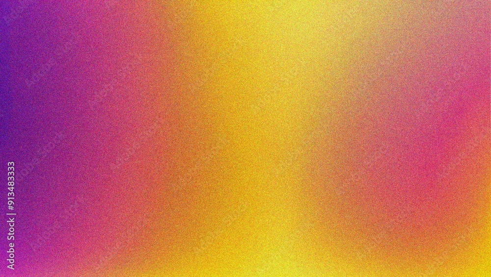 yellow purple noisy color gradient banner, grainy textured  poster header cover backdrop design